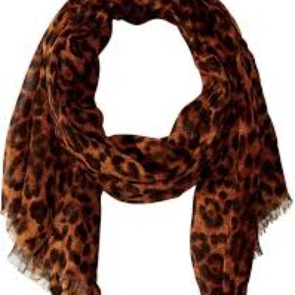 NWT Patricia Nash LEOPARD Scarf Wrap - Picture 1 of 3